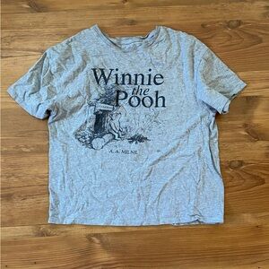Urban Planet Gray Winnie the Pooh Tee